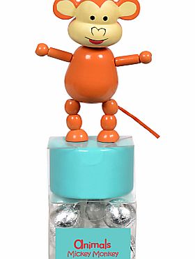 Animals Mickey Monkey Milk Chocolate Balls Push