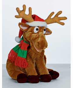 Animated Jumbo Comic Reindeer