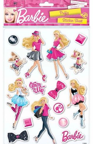 Anker Barbie Puffy Sticker Sheet