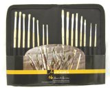 Anker International 16 ASSORTED BRUSHES 8 OIL and ACRYLIC pLUS 8 watercolour