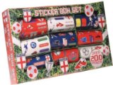 200 England Stickers in a box set