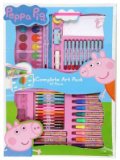 Anker International Peppa Pig 60 piece art set, crayons, paints felt tip
