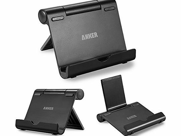 Anker Multi-Angle Portable Stand for Tablets 7-10 inch, E-readers and Smartphones, 0.4lb Lightweight Durable Aluminum Body, Compatible for iPad Air, Mini, Samsung Galaxy Tablets, Goole Nexus Tablets