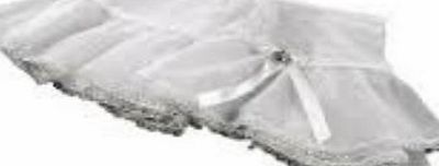 Ann Summers White Crotchless Skirted Thong 8 - 10 Open Crotch Skirt