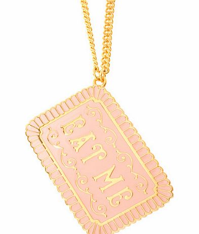 Anna Lou of London Gold Eat Me Alice in Wonderland Biscuit