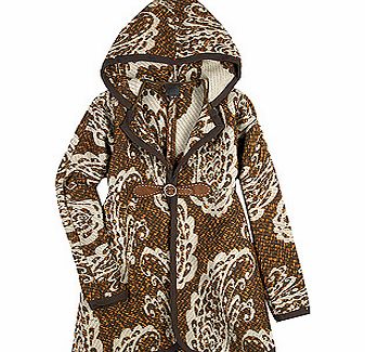 Anna Sui Chunky yarn knit coat