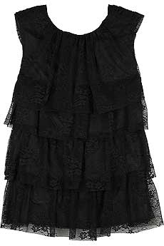 Anna Sui Tiered lace tank