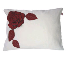 Leafy Rose Cushio
