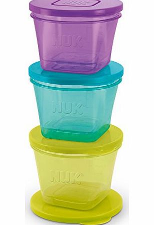 Annabel Karmel Nuk Annabel Karmel Stackable Freezer Feeding Pots PACK OF 6