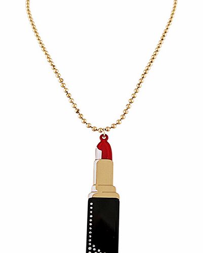 Ladies Lipstick Necklace from AnnaLou of London