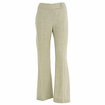 Anne Brooks Petite Beige linen trousers