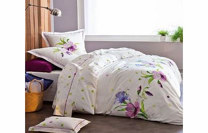 Anne De Solene Exuberance Figue Bedding Flat Sheet 270 x 300cm