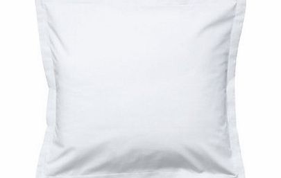 Anne De Solene Vexin Cotton Percale Plain Dye Bedding Blanc