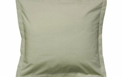 Anne De Solene Vexin Cotton Percale Plain Dye Bedding Sauge