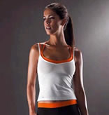 : Mesh Top With Support Bra -