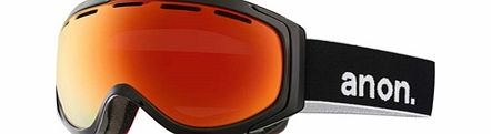 Anon Hawkeye - Black - Red Solex Lens