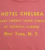 Anon T-shirts Hotel Chelsea
