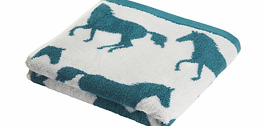 Anorak Horse Towel, Green