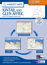 Anquet Maps 104 Kintail and Glen Affric