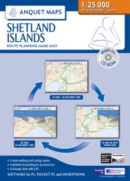 Anquet Maps 117 Shetland Islands