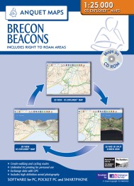 Anquet Maps 23 Brecon Beacons