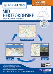 Anquet Maps 29 Mid Hertfordshire