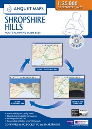 Anquet Maps 41 Shropshire Hills