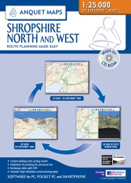 Anquet Maps 49 Shropshire North and West