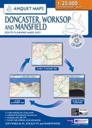 Anquet Maps 61 Doncaster, Worksop and Mansfield