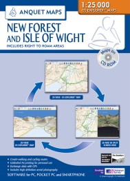 Anquet Maps 7 New Forest and Isle of Wight
