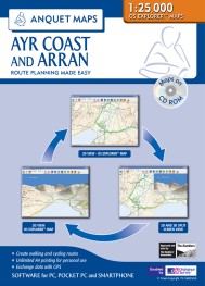 Anquet Maps 83 Ayr Coast and Arran
