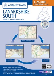 Anquet Maps 84 Lanarkshire South