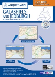 Anquet Maps 86 Galashiels and Jedburgh