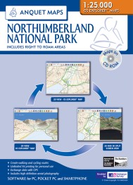 Anquet Maps Northumberland National Park