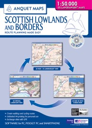 Anquet Maps Scottish Lowlands and Borders