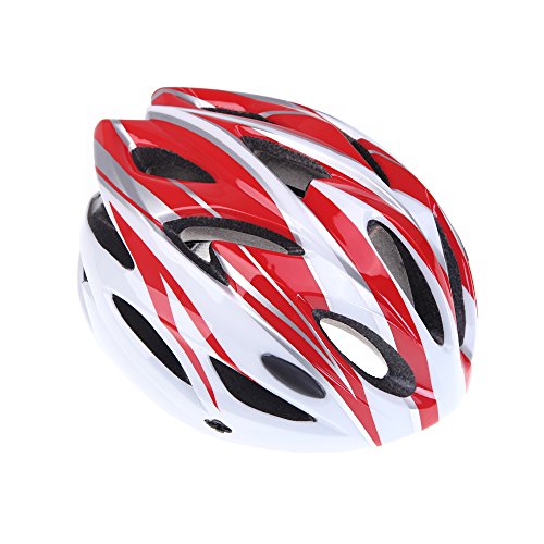 18 Vents Ultralight Integrally-molded Sports Cycling Helmet with Visor Mountain Bike Bicycle Adult