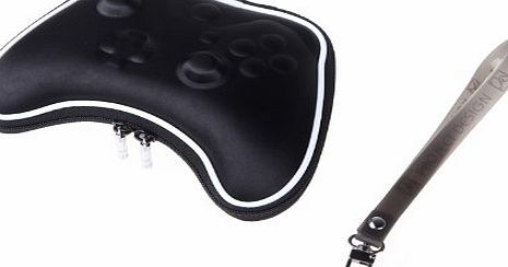 Anself Airform Bag Protective Pouch Carry Case Game Controller Joypad for Microsoft Xbox One Black