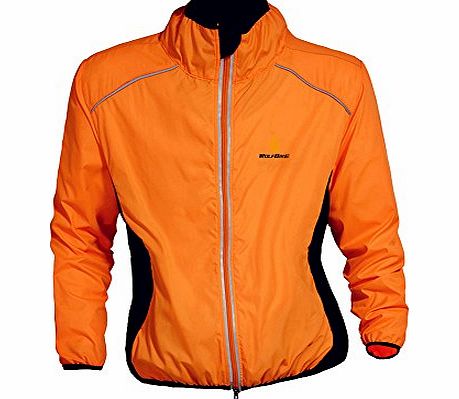 Anself WOLFBIKE Cycling Riding Jersey Men Breathable Jacket Cycle Clothing Bike Long Sleeve Wind Coat