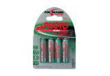 AA 2400 mAh Rechargeable Battery - FOUR PACK