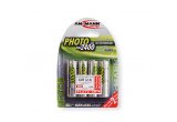 AA Fast Rechargeable Batteries - 2400mAh - Pack of 4