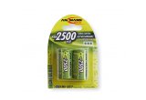 Ansmann C Fast Rechargeable Batteries - 2500mAh - Pack of 2