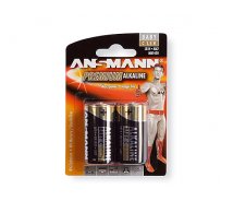 Ansmann Premium Alkaline C Size Batteries - Pack