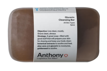anthony logistics Glycerin Cleansing Bar (Spice
