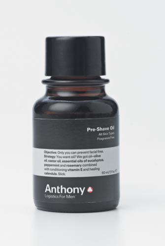 anthony logistics Pre-Shave Oil