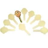 Wood Craft Sticks - Faces (Pack of 10)