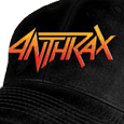 Anthrax Gradient Embroidery Baseball Cap