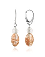 Antica Murrina Babylon - Murano Glass Drop Sterling Silver