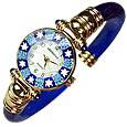 Antica Murrina Serenissima Watch with Glass Pattern