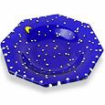Notte - Starry Night Murano Glass Little Plate