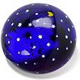 Antica Murrina Veneziana Notte - Starry Night Murano Glass Paperweight